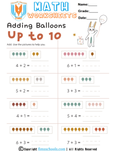 adding-up-to-10 fimsschools