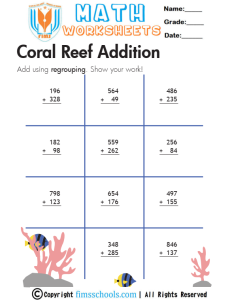 addition-coral-reef-third fimsschools