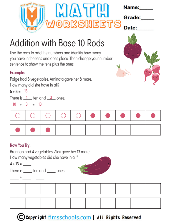 addition-with-base-10-rods fimsschools