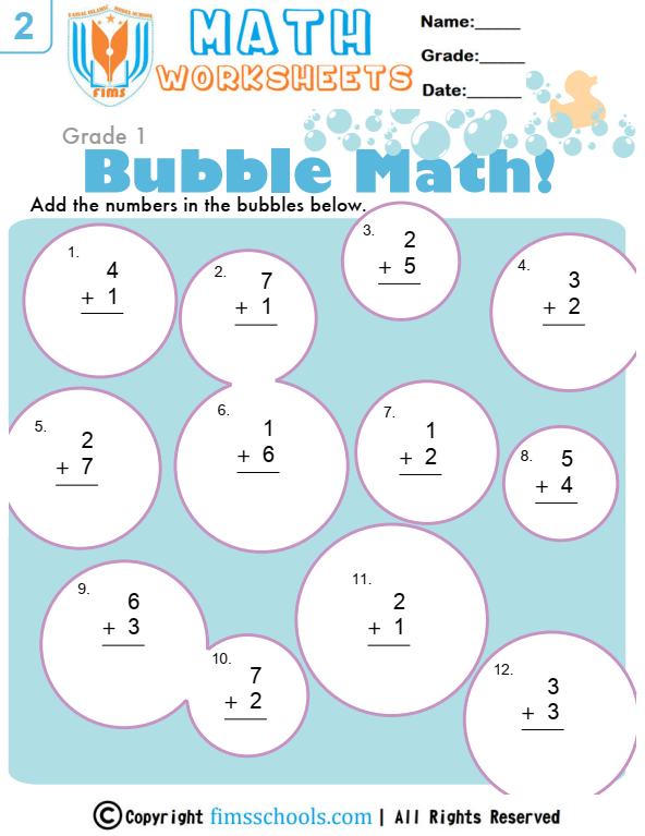 bubble-math fimsschools