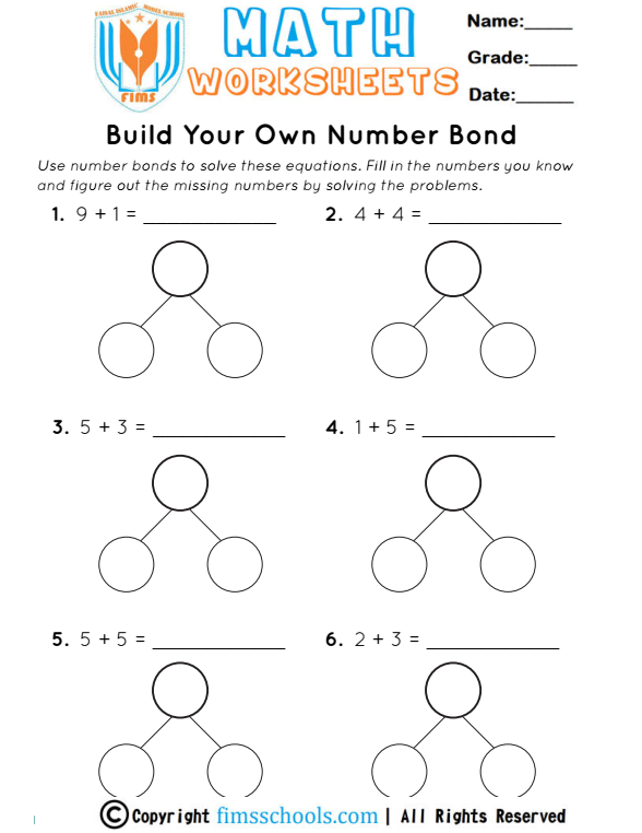 build-your-own-number-bond fimsschools