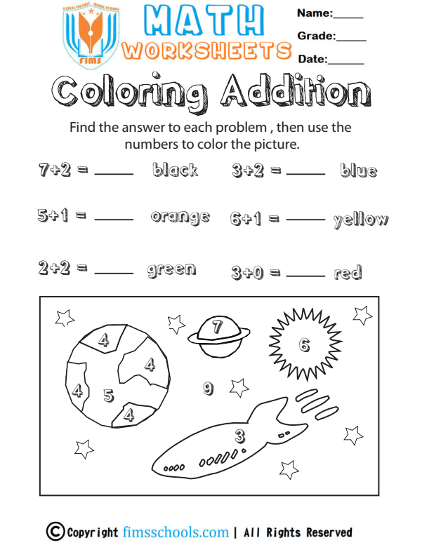 coloring-addition-2 fimsschools