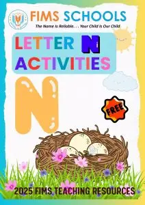 Letter N Worksheets