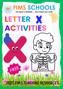 Letter X Worksheets